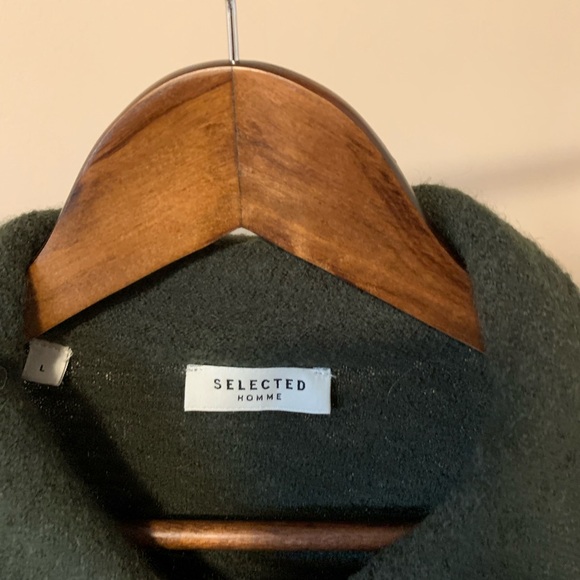 Select Homme wool shirt jacket - Picture 2 of 2